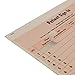 AMZfiling Patient Sign in Sheet (Pink)- HIPAA Compliant, 250/Package