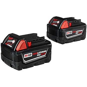 Milwaukee 48-11-1852 M18 REDLITHIUM XC 5.0 Ah Extended Capacity Battery (2 pack)