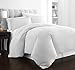 Beckham Hotel Collection Luxury Soft Brushed 2100 Series Microfiber Duvet Cover Set - King-California King, White