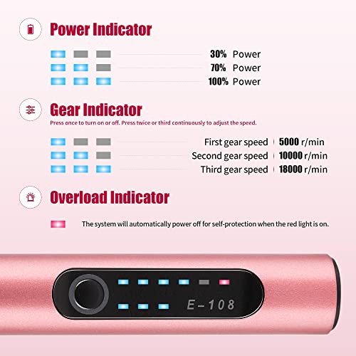 TOBTOS Electric Engraving Pen Kit with 35 Bits, USB Rechargable Etching Engraver Tool with 16 Stencils, DIY Cordless Engraving Machine for Jewelry Metal Glass Wood Stone