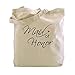 ELEGANTPARK Bridesmaid Gifts Bag Maid of Honor Gift Bag Cotton Bridesmaid Tote Bag Wedding Party Bachelorette Gifts