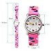 Eleoption Waterproof Kids Watches for Kid Girls Boys Toddlers Watch 3D Cute Cartoon Silicone Wristwatches Time Teacher Gift for Little Kids Boys Girls Children Birthday Gift (Hearts-Pink)