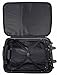 New Black Travel Carry On Suitcase On Wheels With Extendable Handle [Apparel]