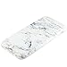 uCOLOR Case Compatible for Samsung Galaxy A50/A50s/A30s Case Transparent Clear Stylish Protective Thin Slim Crystal Clear Case Hybrid TPU Bumper + Hard Back PC Cover (White Marble)