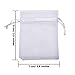 Mudder 100 Pieces Multi Colored Organza Gift Bags Wedding Favor Bags Jewelry Pouches, Small Size