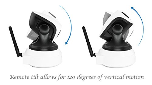 Turcom-TS-620-IP-Camera-Baby-Monitor-Night-Vision-HD-Two-Way-Audio-WiFi-Wireless-Security-Connects-to-Tablets-and-iPhone-or-Android-Phones-Full-Motion-Surveillance-System