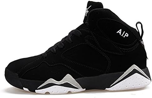 Men's Running Shoes Indoor and Outdoor Sports Fitness Fashion Sneakers Basketball Shoes Casual White Black