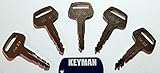 5 Keyman Komatsu Equipment Keys