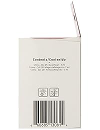 Canon CLI 251 C M Y Cartuchos de tinta de color (6514b009), 3 Pack