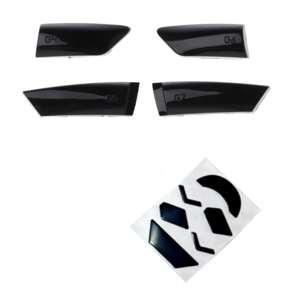 Raonest G4 G5 G6 G7 Side Buttons for G903 and G900 Mouse Key Set with Mouse feet for Logitech Gaming Mouse