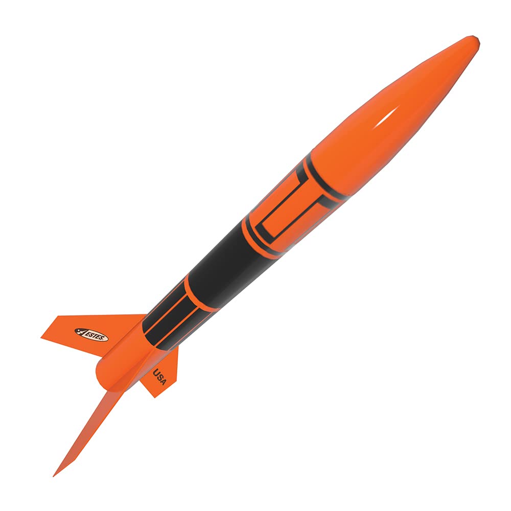 Estes Alpha III,Orange, Black