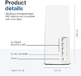 Linksys Atlas Pro 6 Velop WiFi 6 Mesh System AX5400 3 Pack 8100 Sq Ft White view 11