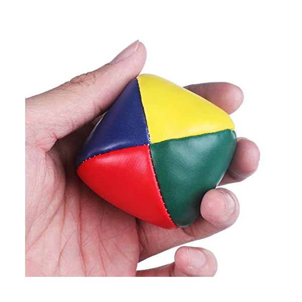 Patelai Juggling Balls Set for Beginners, Quality Mini Juggling Balls