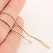 Bar Dangle Threader Drop Earrings Tassel Triangle Ear Studs Women Linear Hoops Geometric Charms Jewelry Golden Plated