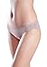 Wealurre Cotton Women's Breathable Panties Seamless Comfort Underwear (3128M, Line Purple)