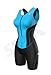 Sparx Women Triathlon Suit Tri Short Racing Cycling Swim Run (Large, Aqua)