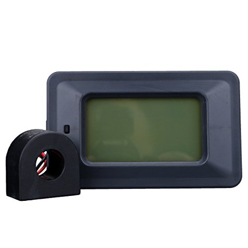 CocinaCo 100A AC Digital LED Power Panel Meter Monitor Power Energy Voltmeter Ammeter