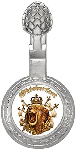 M. CORNELL IMPORTERS 4352 Flat Bottle Lid, Lion Oktoberfest