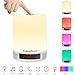 LED Bluetooth Speaker, Fuleadture All-in-1 Portable Wireless Speakers with LED Table Lamp, Alarm Clock, Hands-Free Speakerphone with Mic, Support TF Card for Smartphones and All Audio Enabled Devices