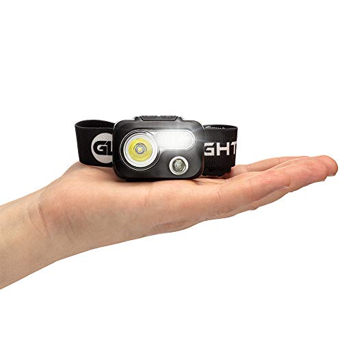 GearLight LED Headlamp Flashlight V500 [2 PACK] - Running, Camping, and Reading Head Lamp/Headlight - Perfect Headlamps with Red Light for Adults and Kids - Thumbnail 5