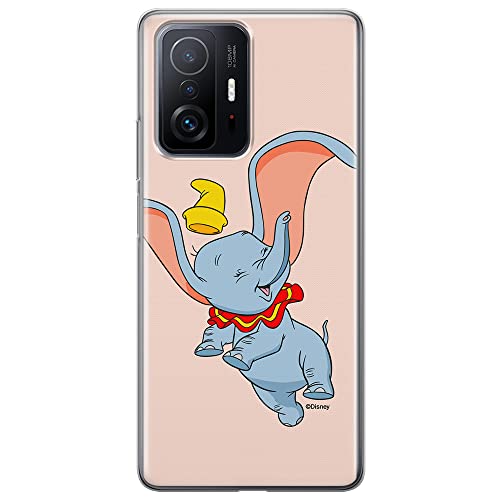 Ert Group Funda para teléfono móvil Xiaomi 11T 5G / 11T Pro 5G Original y con Licencia Oficial de Disney con diseño Dumbo 015 Adaptada a la Forma del teléfono móvil, Funda Hecha de TPU