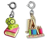 CHARM IT! I Love Art & Bookworm Charms - Two Charm Set