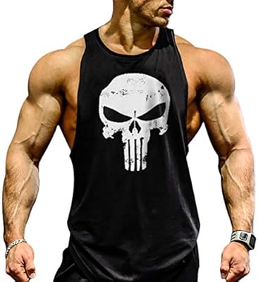 COWBI Hombre Camisetas de Tirantes Entrenamiento Fitness Gimnasio ...