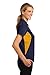 Sport-Tek Women's Side Blocked Micropique Sport Wick Polo XXL True Navy/Gold