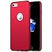 iPhone 6S Case, iPhone 6 Case, ACMBO Ultrathin Micro Matte [Skin Touch Feel] Metallic Texture Anti-Fingerprints Non-Slip No-Fade PC Phone Case Cover for iPhone 6/6S 4.7 inch, Sleek Red