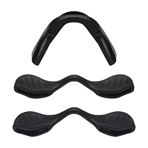 Replacement Nosepieces Accessories for Oakley EV Zero Series Sunglasses (Black, 0)