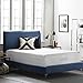 LUCID 16 Inch Plush Gel Memory Foam and Latex Four-Layer-Infused with Bamboo Charcoal Mattress, King