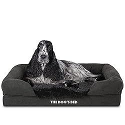 The Dog’s Bed Orthopedic Dog Bed Medium Black