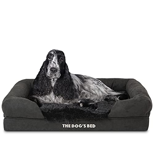 The Dog’s Bed Orthopedic Dog Bed Medium Black