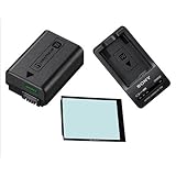 Sony RX-10, RX-10 II, RX-10 III Accessory Bundle - Consists of Sony NPFW50 Rechargeable Battery, Sony 100/240V Quick Charger, Sony Screen Protector
