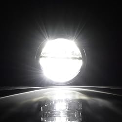 Left Right Real Glass Lens XML2 LED Fog Light Kit