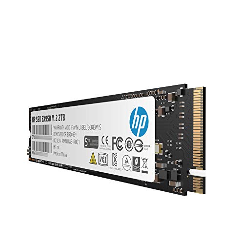 HP EX950 M.2 2TB PCIe 3.1 x4 NVMe 3D TLC NAND Internal Solid State