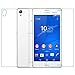 TONBUX? Front + Back Tempered Glass Screen Protector film Screen Guard Cover for Sony Xperia Z3 (5.2") with 0.3mm Ultra Slim 9H Harness 2.5D Round Edge Crystal Clear