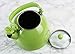 Calypso Basics by Reston Lloyd Harmonic Hum Whistling Teakettle with Glass Lid, 2.2-Quart, Lime