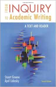 academic writing reader