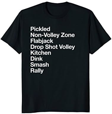 PIckleball T-Shirt Pickled Flabjack Kitchen Dink Smash Rally