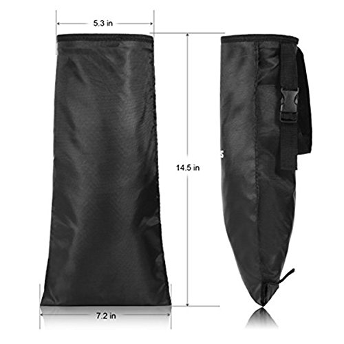 image for Wanty 2 Pack Black Car Seatback Trash Bags, Washable Leakproof Truck H