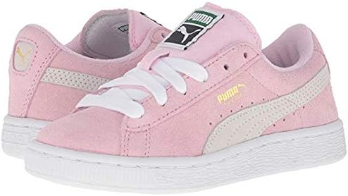 キッズカジュアルシューズ 靴 Suede Ps Little Kid 国内即発送 Big Pink 16 5cm Gold Lady Team M 並行輸入品 White