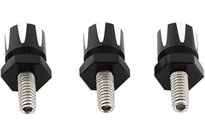OIbkp 3pcs Motorcycle Windshield Trim Bolts, Windscreen Screws, Fairing Bolts Compatible for Harley Electra Glide, Street Gli
