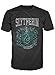 Harry Potter Slytherin Crest Mens Black T-Shirt