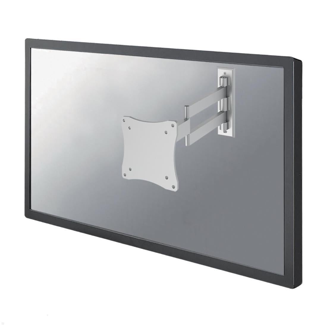 Newstar FPMA-W830 TV/Monitor Wall Mount (Full Motion) for 10"-27" Screen - Silver