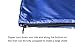 Vumos Sleeping Bag Liner and Camping Sheet - Silk Like Material for Travel - Has Full Length Zipper - Blue