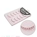 LIB -- 5 Pairs False Eyelash Synthetic Fiber Fake Eyelash Eye Makeup Cosmetics (Black No48 Bottom Eyelash Lower Eyelash)