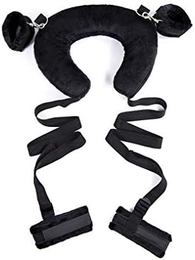 CHUO YUE Lashing Strap Set for Activities in Bed Very Pasional,Black [Energy Class A]