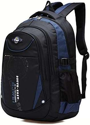 Eshops School Backpacks for Boys Bookbag for Kids Student Backpack (Dark Blue)