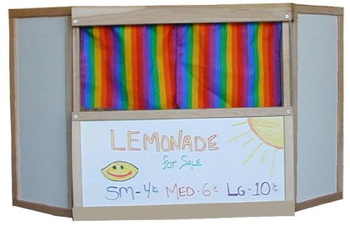 Beka Table-Top Puppet Theater with Wipe-Off Marker Surfaces